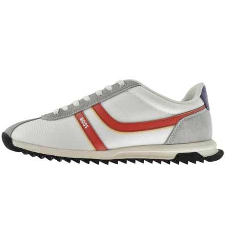 BOSS Zayn Trainers Open White | Mainline Menswear us